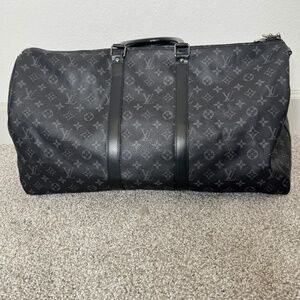 Louis Vuitton Duffel Bag (Keepall Bandouliere 55)